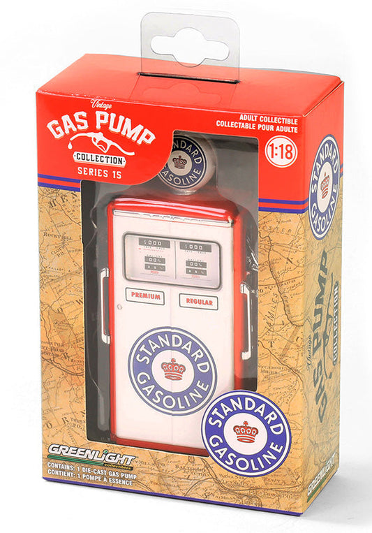 Greenlight 14150-C 1/18 Scale Standard - 1954 Tokheim 350 Twin Gas Pump