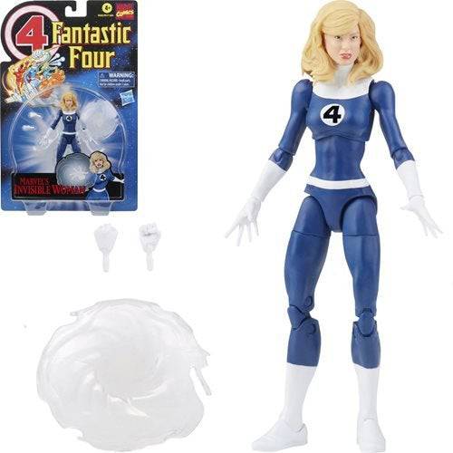 Fantastic Four Retro Marvel Legends Invisible Woman 6-Inch Action Figure