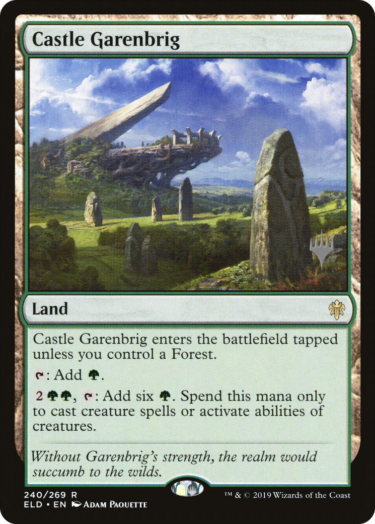 Castle Garenbrig (PPELD-240P) - Throne of Eldraine Promos