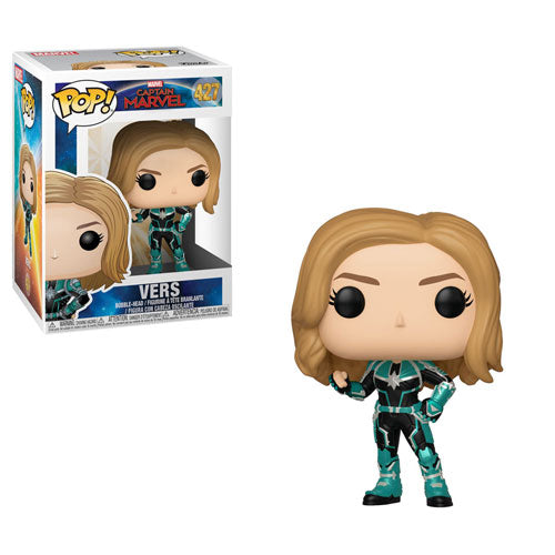 POP! Marvel: 427 Captain Marvel, Vers