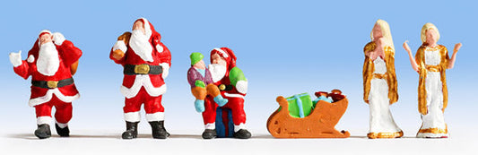 Noch 15920 HO Scale Christmas Figures