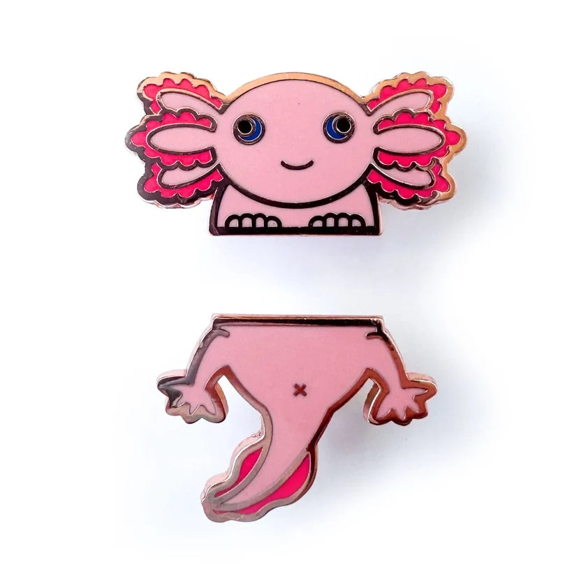 Pride Pals Enamel Pin Set -Axolotl