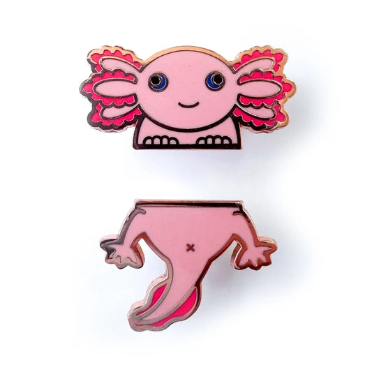 Pride Pals Enamel Pin Set -Axolotl - Golden Apple Comics