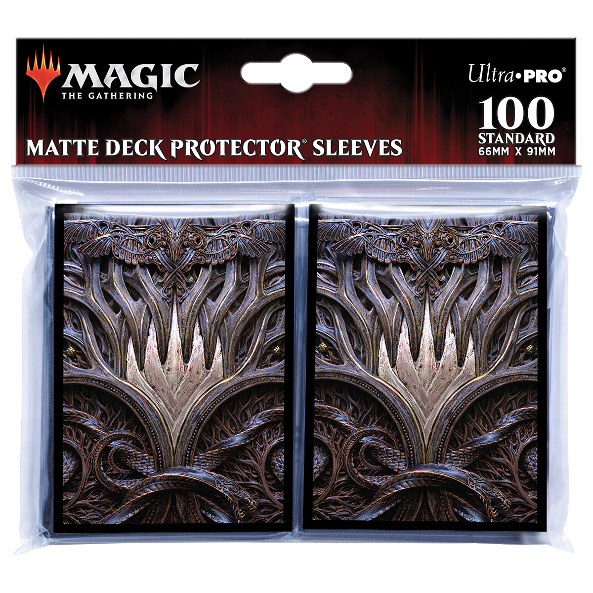 Ultra PRO: Standard 100ct Sleeves - Kaldheim (Stylized Planeswalker Symbol)