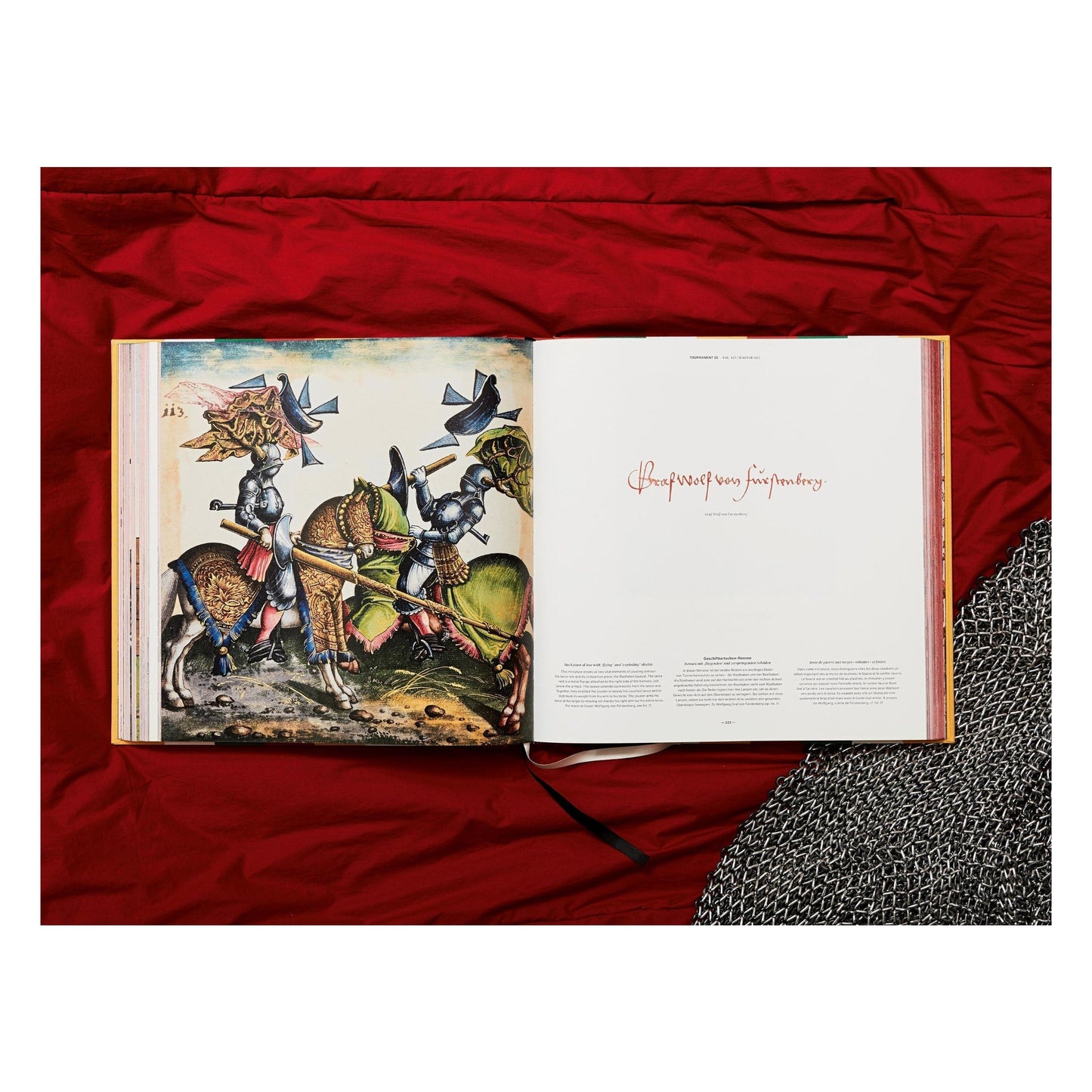Freydal. Medieval Games. The Book of Tournaments of Emperor Maximilian I (German, French, English)