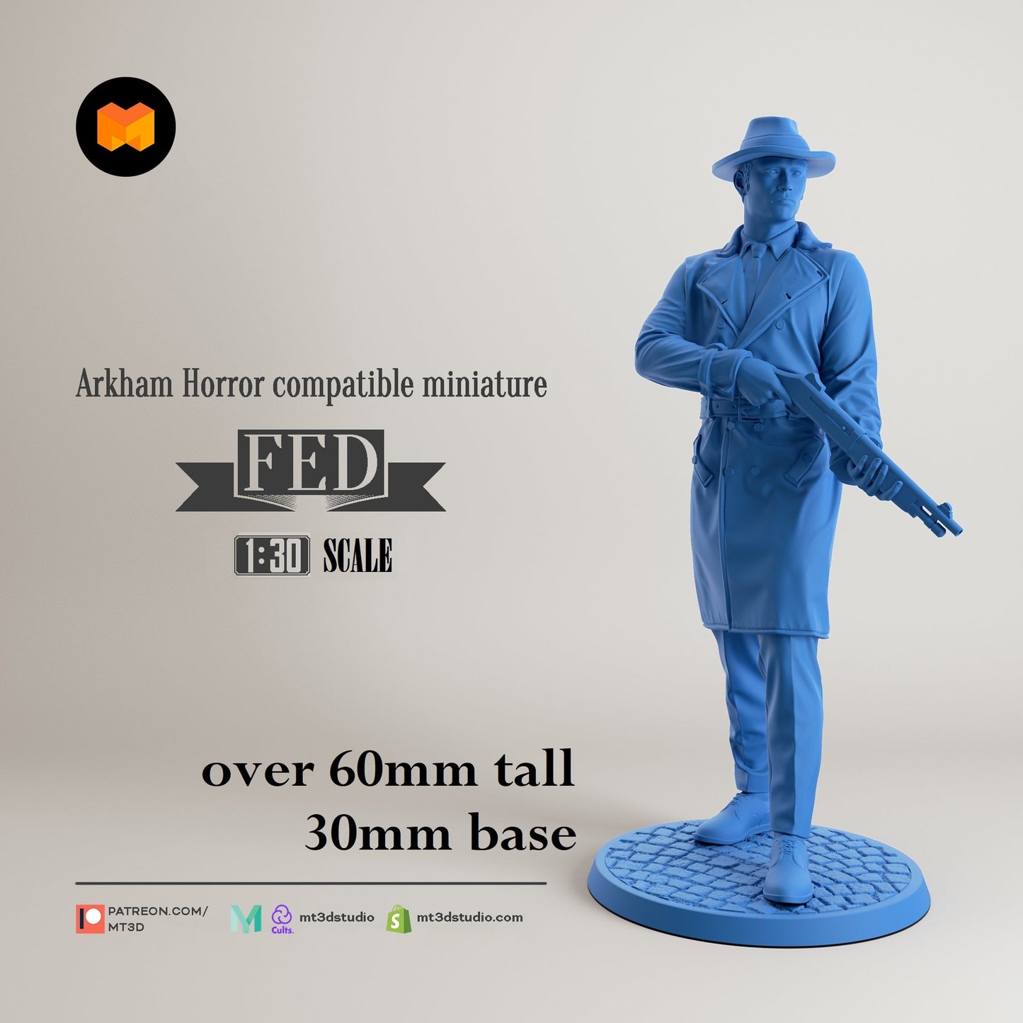 Arkham Compatible Investigator: The Fed (Roland Banks) - Golden Apple Comics