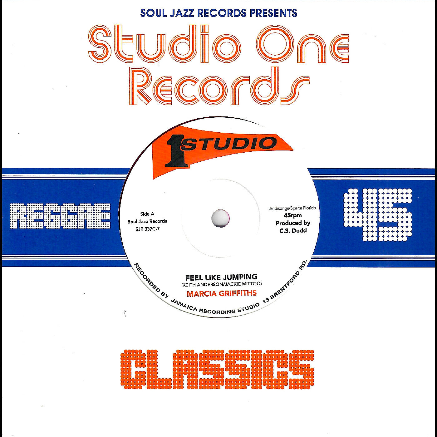 Dub Specialist / Marcia Griffiths - Feel Like Jumping (MAGENTA VINYL) (7") []