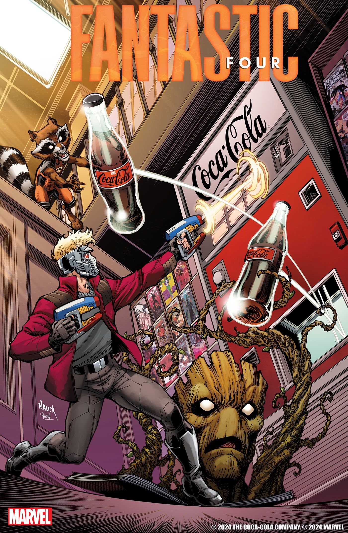 Fantastic Four #24 Todd Nauck Coca Cola Variant (08/21/2024) Marvel