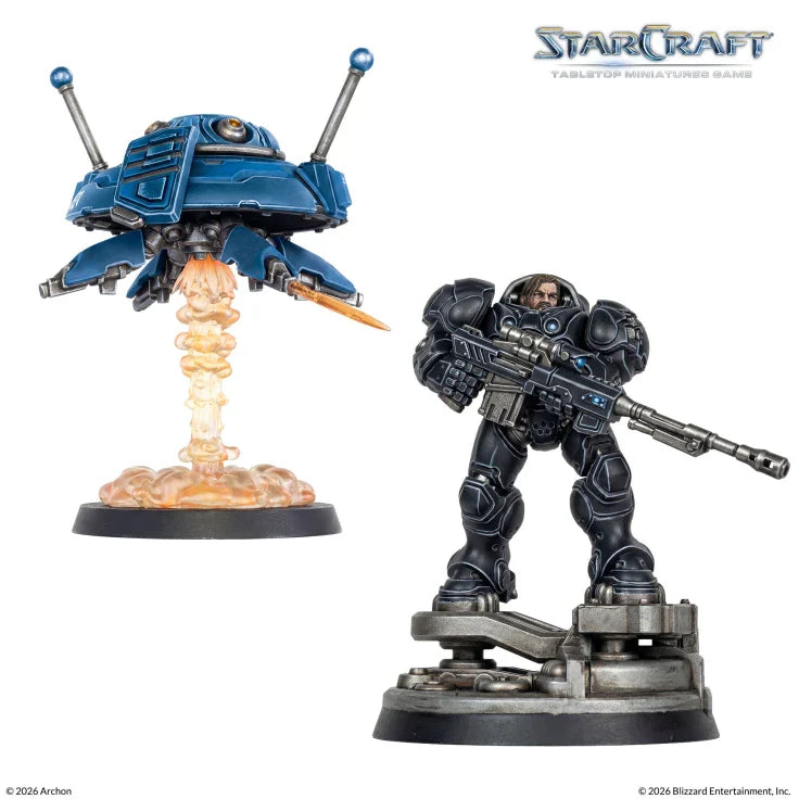 StarCraft The Miniatures Game: Terran: Jim Raynor Hero Expansion Set - Golden Apple Comics