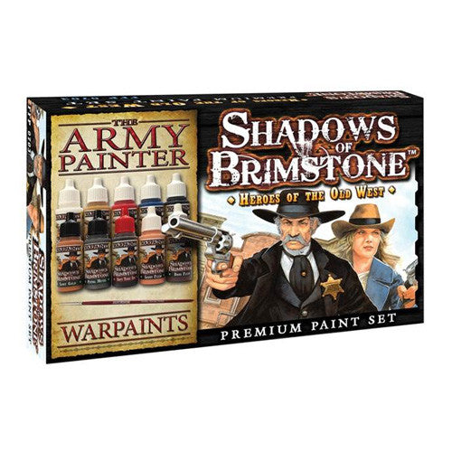 Shadows of Brimstone: Heroes of The Old West Premium Paint Set