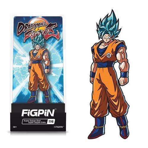 FiGPiN #116 Dragon Ball FighterZ - Super Saiyan God Super Saiyan Goku Enamel Pin