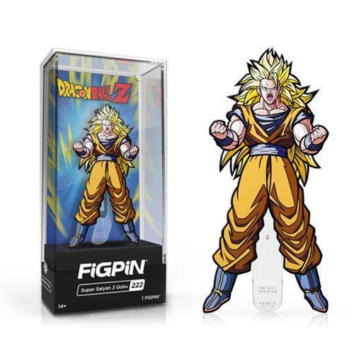 FiGPiN #222 Dragon Ball Z Super Saiyan 3 Goku Enamel Pin