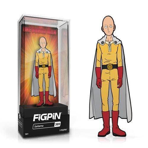 FiGPiN #389 -  One Punch Man - Saitama Enamel Pin