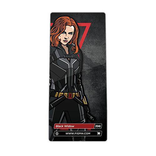 FiGPiN #398 - Marvel Black Widow - Black Widow Enamel Pin