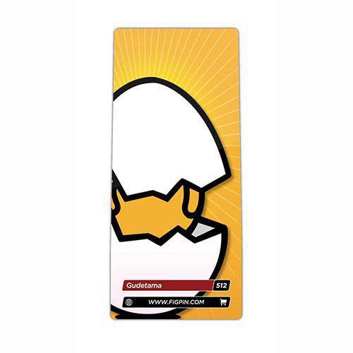 FiGPiN #512 - Gudetama Limited Edition - Gudetama [Darkness] FiGPiN Enamel Pin