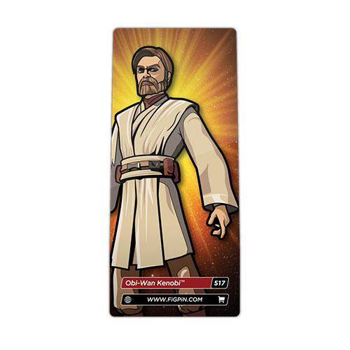 FiGPiN #517 - Star Wars - The Clone Wars - Obi-Wan Kenobi - Enamel Pin