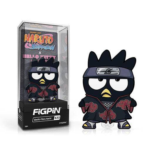 FiGPiN #633 - Naruto x Hello Kitty - Badtz-Maru Itachi Enamel Pin