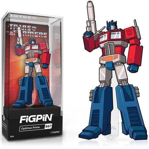 FiGPiN #667 - Transformers - Optimus Prime Enamel Pin