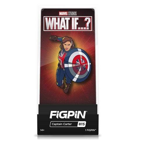 FiGPiN #815 Marvel What If...? - Captain Carter Enamel Pin