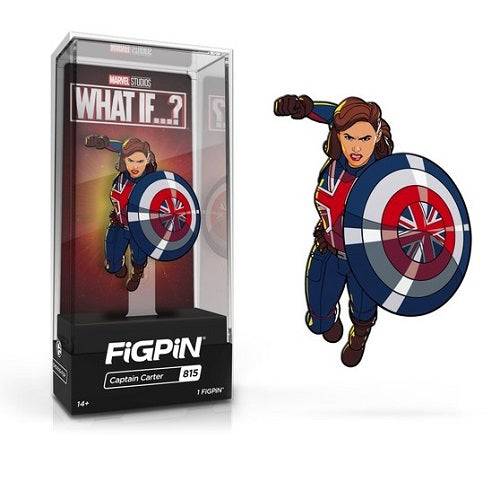 FiGPiN #815 Marvel What If...? - Captain Carter Enamel Pin