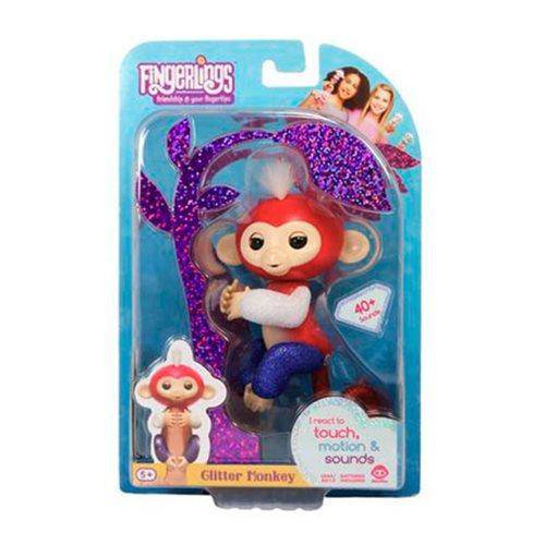 Fingerlings Liberty Glitter Monkey