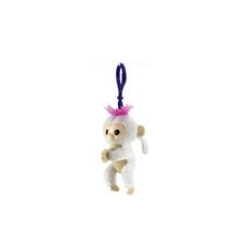 Fingerlings Plush Clip On - White