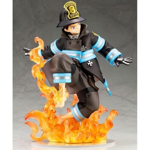 Fire Force Shinra Kusakabe ARTFX J Statue