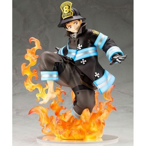 Fire Force Shinra Kusakabe ARTFX J Statue