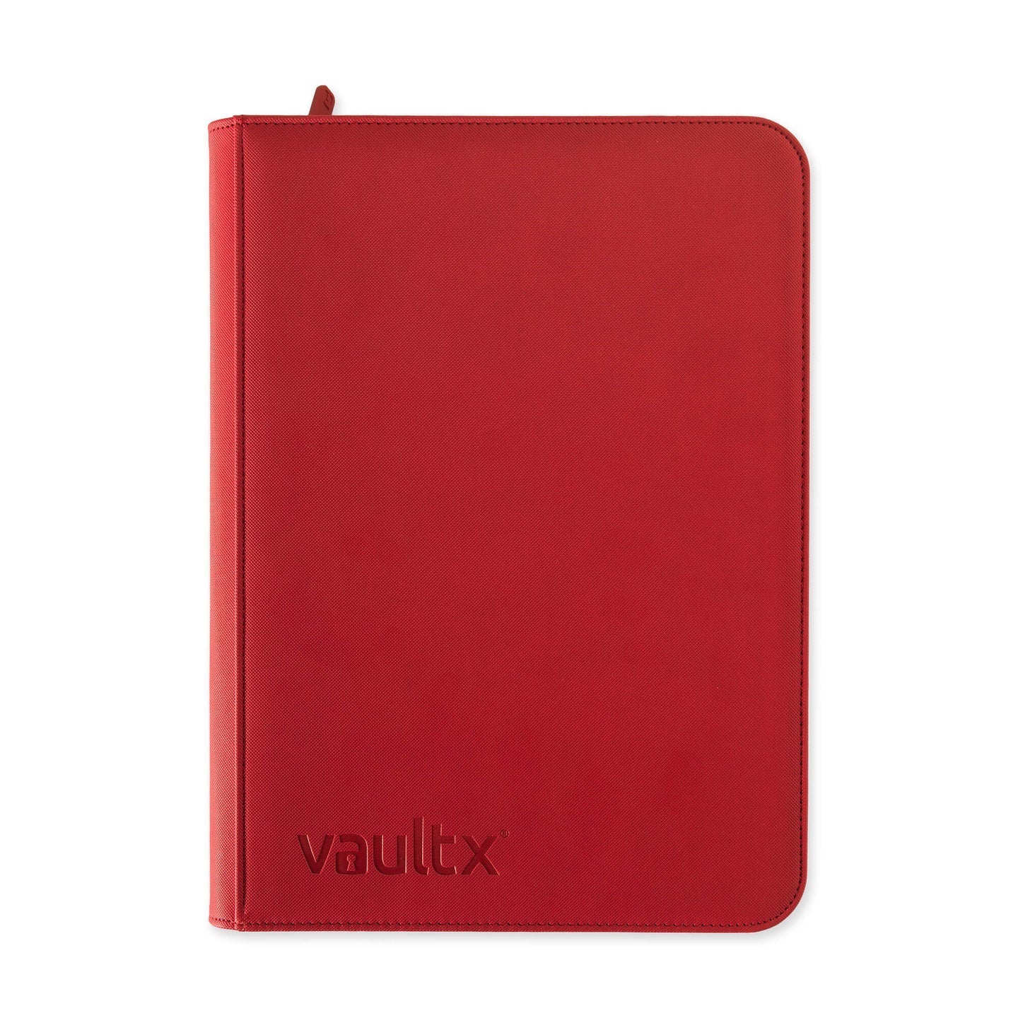 9 Pocket Exo-Tec Zip Binder : Fire Red