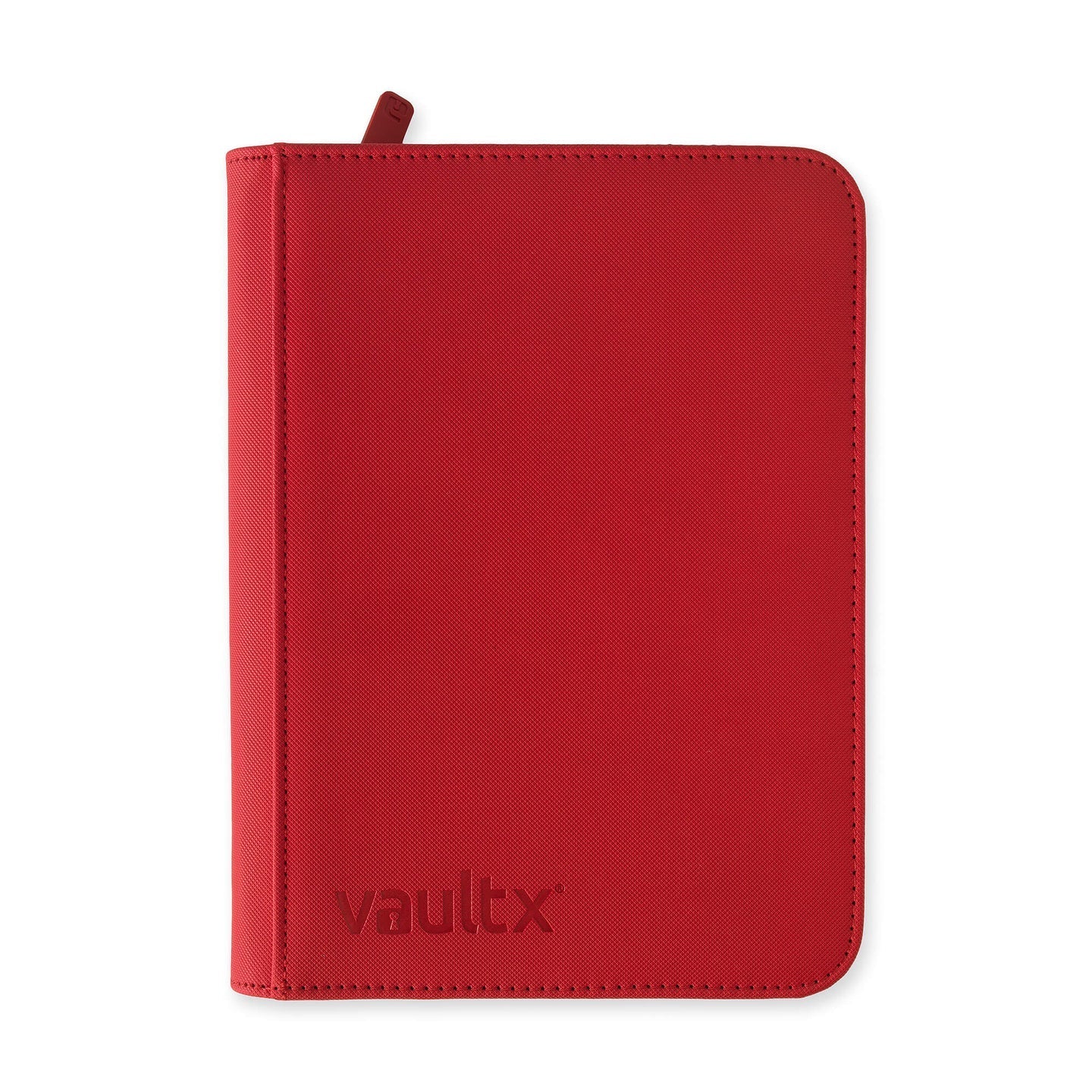 4 Pocket Exo-Tec Zip Binder : Fire Red