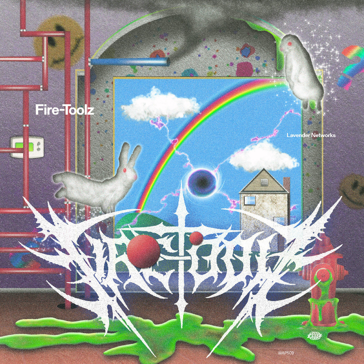 Fire-Toolz - Lavender Networks (Lavender Marble Vinyl) [Vinyl] - Golden Apple Comics