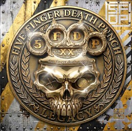 [PRE-ORDER] Five Finger Death Punch - Legacy [Explicit Content] (Indie Exclusive, Limited Edition, 140 Gram "Amber Wave" Colored Vinyl) [Vinyl]