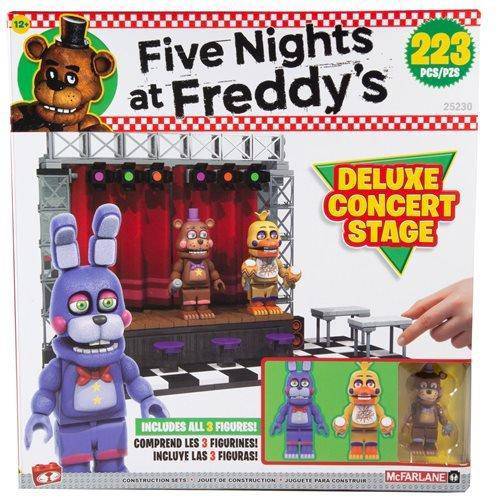 McFarlane Toys Five Nights at Freddy's Series 6 Deluxe Concert Stage Large Construction Set