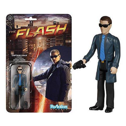 Flash TV Series Captain Cold ReAction 3 3/4-Inch Retro Action Figure