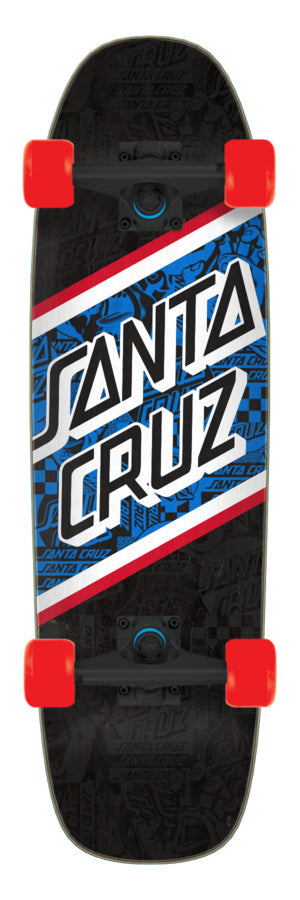 Santa Cruz Flier Collage 8.4" Complete Skateboard