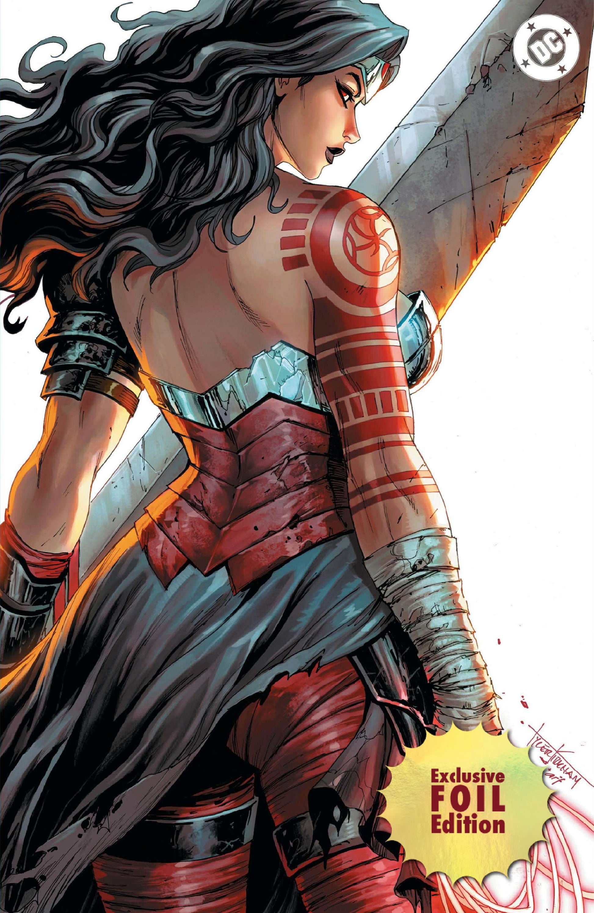 [FOIL] ABSOLUTE WONDER WOMAN #17 TYLER KIRKHAM EXCLUSIVE VIRGIN VAR (02/25/2026) - Golden Apple Comics