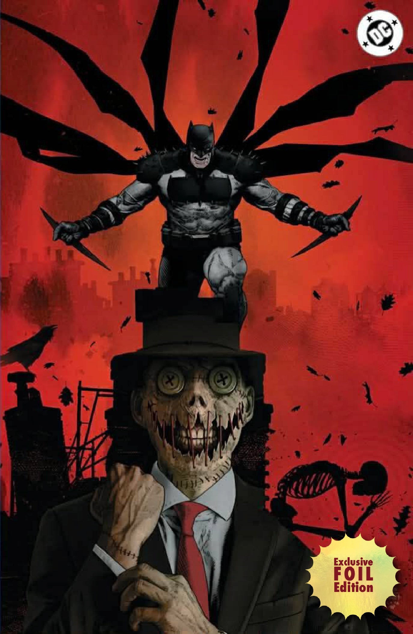 [FOIL] ABSOLUTE BATMAN #19 TIM BRADSTREET EXCLUSIVE VIRGIN VAR (04/08/2026) (04/15/2026) - Golden Apple Comics