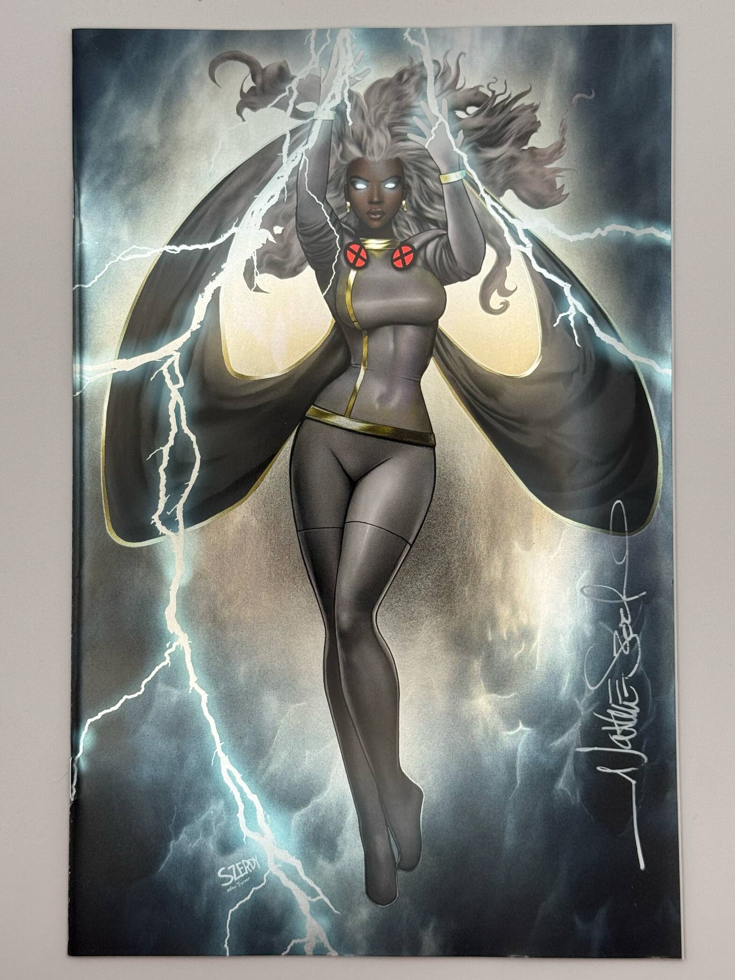 [Signed by Nathan Szerdy] [FOIL] STORM #1 UNKNOWN COMICS NATHAN SZERDY EXCLUSIVE VIRGIN CONVENTION VAR IN STOCK - Golden Apple Comics
