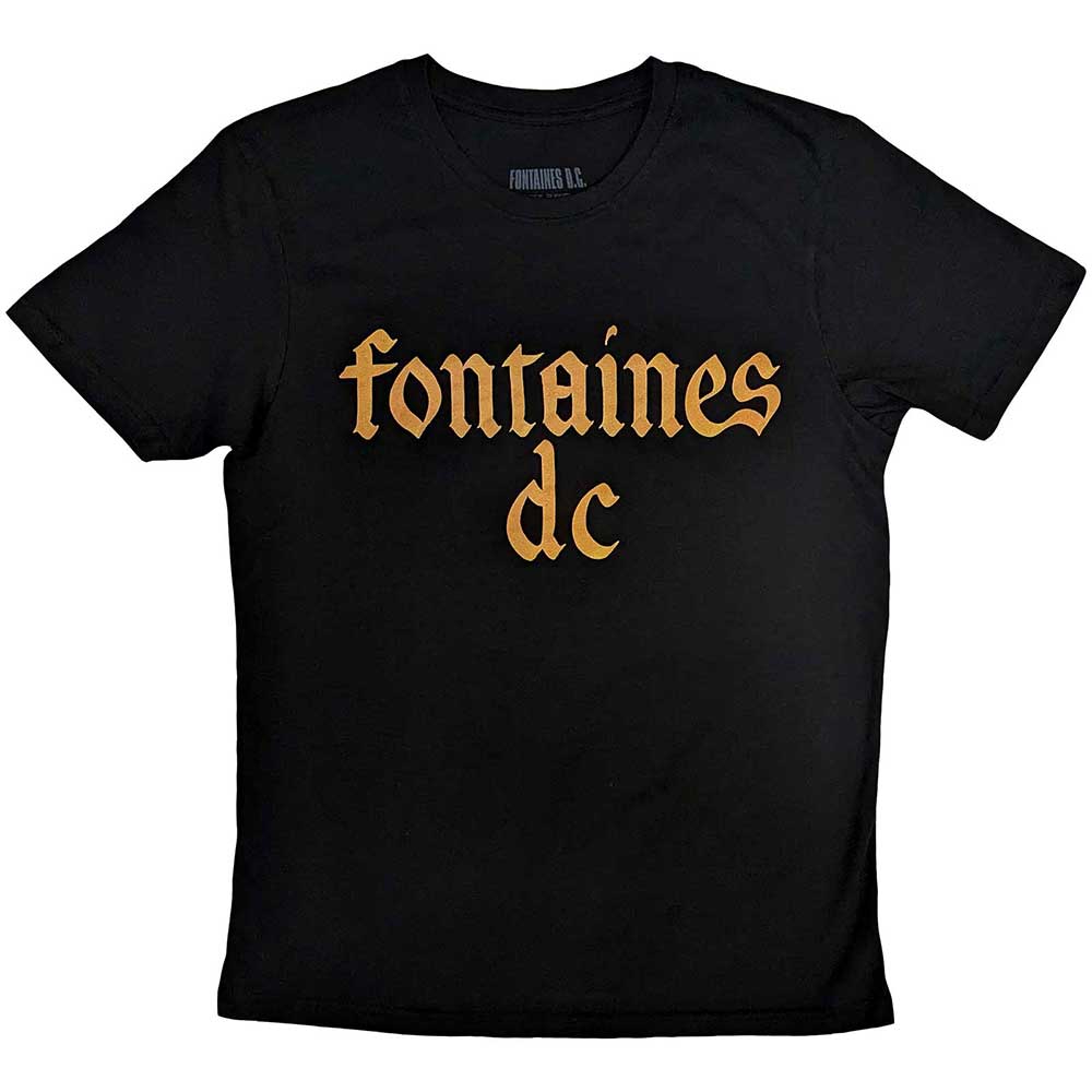 Fontaines D.C. Gothic Logo [T-Shirt]
