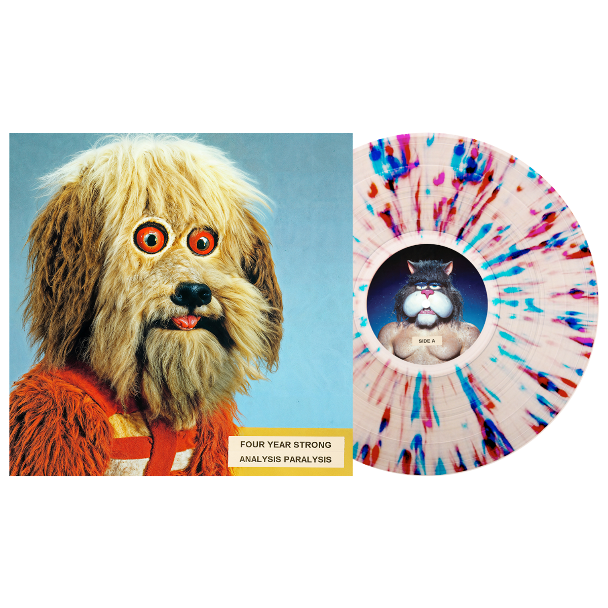 Four Year Strong Analysis Paralysis (Milky Clear w/ Blue, Red & Purple Splatter Colored Vinyl) [Vinyl]