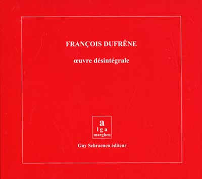 Oeuvre Désintégrale (CD)