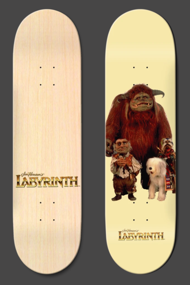 Madrid x Jim Henson's Labyrinth Friends Skateboard Deck