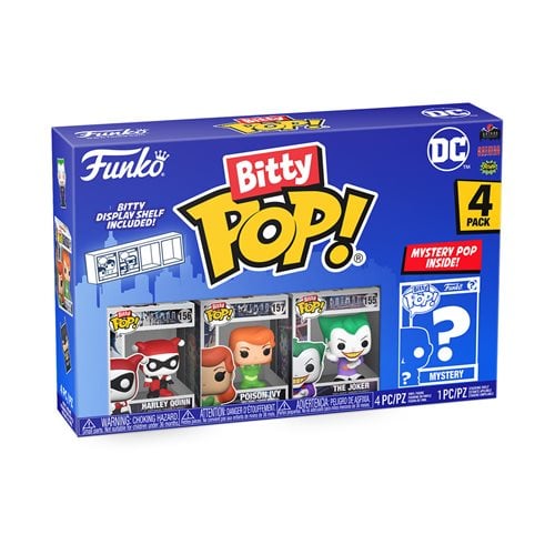 Funko Bitty Pop! Batman 1966 Mini-Figure 4-Pack - Select Set(s) - Golden Apple Comics