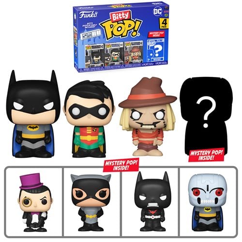 Funko Bitty Pop! Batman 1966 Mini-Figure 4-Pack - Select Set(s) - Golden Apple Comics
