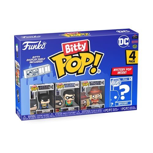 Funko Bitty Pop! Batman 1966 Mini-Figure 4-Pack - Select Set(s) - Golden Apple Comics