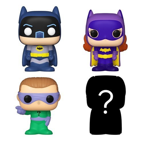 Funko Bitty Pop! Batman 1966 Mini-Figure 4-Pack - Select Set(s) - Golden Apple Comics