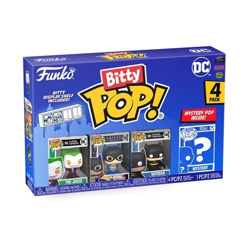 Funko Bitty Pop! Batman 1966 Mini-Figure 4-Pack - Select Set(s) - Golden Apple Comics