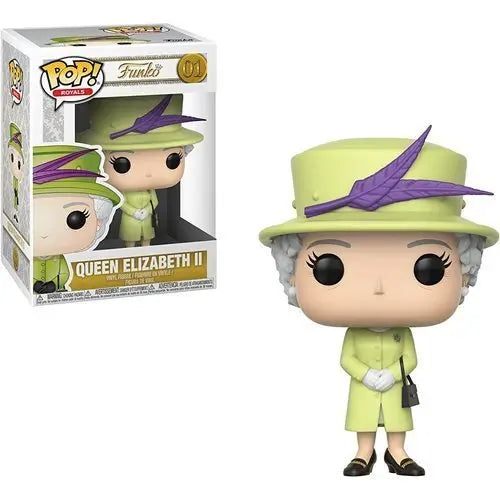 Funko Pop! 01 Royals Queen Elizabeth II Vinyl Figure - Golden Apple Comics