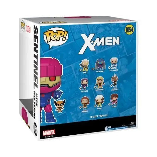 Funko Pop! 1054 - X-Men - Sentinel with Wolverine 10-Inch Vinyl Figure - PREVIEWS Exclusive - Golden Apple Comics