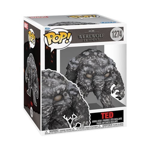 Funko Pop! 1274 - Marvel Werewolf by Night - Ted Vinyl Figure - Super Size - Golden Apple Comics